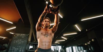 Athlete powering through a tough workout, fueled by a pre-workout meal that boosts energy and performance.
