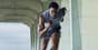 Athlete sprinting on a track as part of a sports conditioning workout